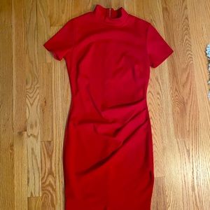 Akira red mini dress